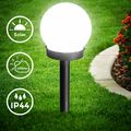 4-8 Set LED Solar Leuchten Garten Beleuchtung Außen Kugel Lampen Terrassen Licht