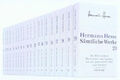 Sämtliche Werke in 20 Bänden und einem Registerband|Hermann Hesse|Deutsch