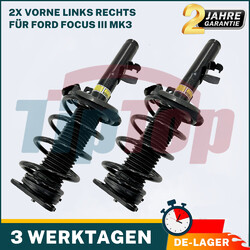 1Paar Vorderasche Stoßdämpfer Federbein Für Ford Focus III MK3 C-Max II #1682555