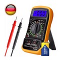 Digital Multimeter Messgerät AC DC LCD Strommesser Strom Voltmeter Amperemeter ﻿