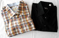 Kleiderpaket - Herren-Hemden - Langarm - Gr. 45/46 - 2 Teile