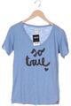 Replay T-Shirt Damen Shirt Kurzärmliges Oberteil Gr. L Blau #a7209a1