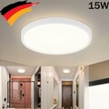 LED Deckenleuchte Deckenlampe 15W Küchenlampe Flurleuchte Badezimmer-Lampe Weiß