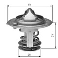 ORIGINAL® Gates Thermostat, Kühlmittel für Kia SPORTAGE III CEE'D Schrägheck