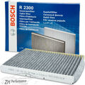 BOSCH R 2300 Aktivkohle Innenraumfilter Pollenfilter für Audi Seat Skoda VW