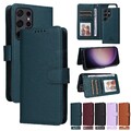 HandyHülle Für Samsung A73/55/54/53 F23 M14 Leder Magnet Tasche Schutz Case Etui
