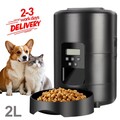 2L Automatischer Futterspender Futterautomat Pet Feeder mit Timer Katze & Hunde