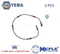 16-14 899 0017 ABS SENSOR DREHZAHLFÜHLER HINTEN MEYLE 2PCS FÜR OPEL VIVARO A