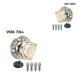SKF 2x Radnabe Radlagersatz hinten links rechts für MINI Mini F56 F57