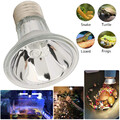 Terrarium Wärmelampe Wärmestrahler UVA UVB Heizlicht mit Halter für Reptilie E27