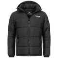 Arctic Seven Herren Winterjacke warm Stepp Jacke  Schwarz L V2521 R5-C