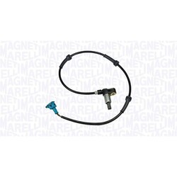 1x ORIGINAL® Magneti Marelli Sensor, Raddrehzahl Hinten für Citroën SAXO