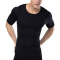 Männer Kompressionsunterwäsche Tops figurformendes Unterhemd Sports Mieder Shirt