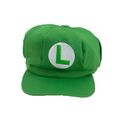 Grün Luigi Super Mario Bros Schaumstoffmütze Kappe Kostüm italienischer Klempner Kostüm