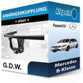 Für Mercedes B-Klasse 03.2005-10.2011 G.D.W. Anhängerkupplung starr neu