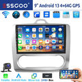 Für Ford Focus MK2 2004-11 DAB+ 4+64GB Android 13 Carplay Autoradio GPS WIFI RDS