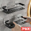Küchenregal & Badregal, Duschablage ohne Bohren, 2 Stück Badezimmer Regal