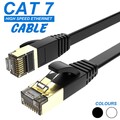 Netzwerkkabel CAT 7 DSL LAN Ethernet Kabel RJ45 Patchkabel Flachkabel PC Flach