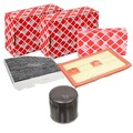 FEBI POLLEN- LUFT- ÖL-FILTER PAKET passend für VW Beetle Jetta 4