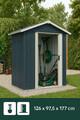 Geräteschuppen Gerätehaus Gartenhaus Metall Gartenschrank Geräteschrank Schuppen