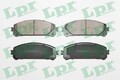 LPR 05P1691 Bremsbelagsatz, Scheibenbremse für LEXUS TOYOTA Bremsanlage