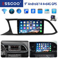 Für Seat Leon 5F1 5F5 2012-2019 Android 14 Autoradio 4+64G CarPlay Navi Kam WIFI