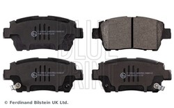 BLUE PRINT Bremsbelagsatz, Scheibenbremse ADT342105 für TOYOTA