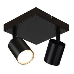 Deckenleuchte Spotleuchte Schwarz Weiß Strahler LED GU10 schwenkbar Wandleuchte