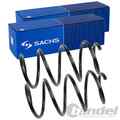 2x SACHS FAHRWERKSFEDER VORDERACHSE passend für BMW 5er (E60) 520d - 550i