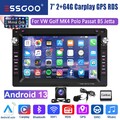 64G Android 14 Autoradio Carplay Navi Für VW Polo 9N Golf MK4 Passat B5 Jetta T5