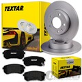 TEXTAR BREMSSCHEIBEN 234mm + BELÄGE HINTEN passend für KIA PICANTO 1 SA BA