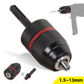 Profi SDS-Plus Schnellspann Bohrfutter mit Adapter für Bohrmaschine Ø1.5-13mm DE