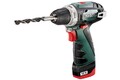 Metabo Akku-Bohrschrauber PowerMaxx BS Basic, 2x12 V/2,0 Ah, 600984500