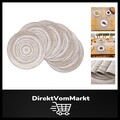 6er Set Runde Tischsets - Abwaschbar, Hitzebeständig, Elegant und Praktisch, ...