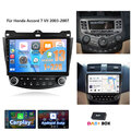 32GB Carplay Autoradio Navi WIFI Für Honda Accord 7 VII 2003-2007 GPS WIFI +DAB