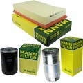 MANN-FILTER Inspektionspaket Filtersatz für Audi Cabriolet 1.9 TDI A6