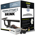 Anhängerkupplung BRINK starr für VW T5 +E-Satz Kit