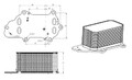 Motorölkühler wassergekühlt 31848 NRF für JEEP FIAT