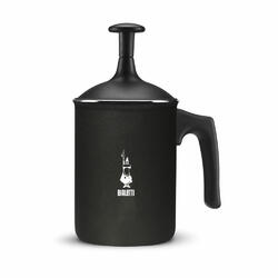 Bialetti Milchaufschäumer Tuttocrema 330 ml Milchschäumer Aluminium Schwarz