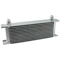 Ölkühler 13 Reihen AN10 Anschluss Universal Zusatz Öl Kühlung Extern Oil Cooler