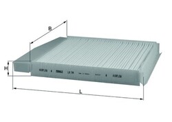 Innenraumfilter MAHLE LA 54 Partikelfilter für V70 S60 VOLVO XC90 S80 S70 184 2