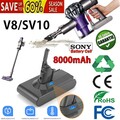 8000mAh Akku für Dyson V8 Akku Original SV10 Absolute Animal Fluffy Staubsauge a