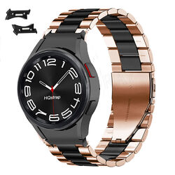 Für Samsung Galaxy Watch FE 7 6 5 Pro 4 Classic 40 44mm Quick Fit Metall Armband