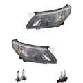 Scheinwerfer Set H7/H9 für Saab 9-3 Cabriolet YS3F inkl. Osram Lampen