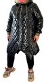Damen Jacke Steppjacke mit Kapuze und Strassteine Gr.46-48.
