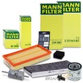 MANN-FILTER INSPEKTIONSPAKET FILTERSATZ B FÜR FORD FOCUS 1 1.4 1.6 BJ 98-04