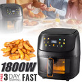 Heißluftfritteuse XXL Air fryer Backofen Fritteusen Heißluft Friteuse Grill 8L
