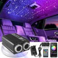 1200x Auto Lichtfaser Twinkle Meteor Sternenhimmel Glasfaser Optik Lichteffekte