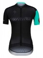 Wilier Cycling Club SS Damen Radtrikot Gr.M Schwarz/Mint