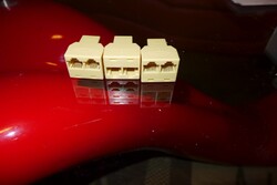 RJ45 Y Netzwerk Verteiler Coupler Adapter 1zu2 Splitter Cat6A LAN Ethernet Kabel
